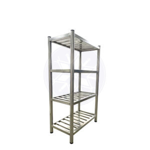 Estantería 1 mt acanalada