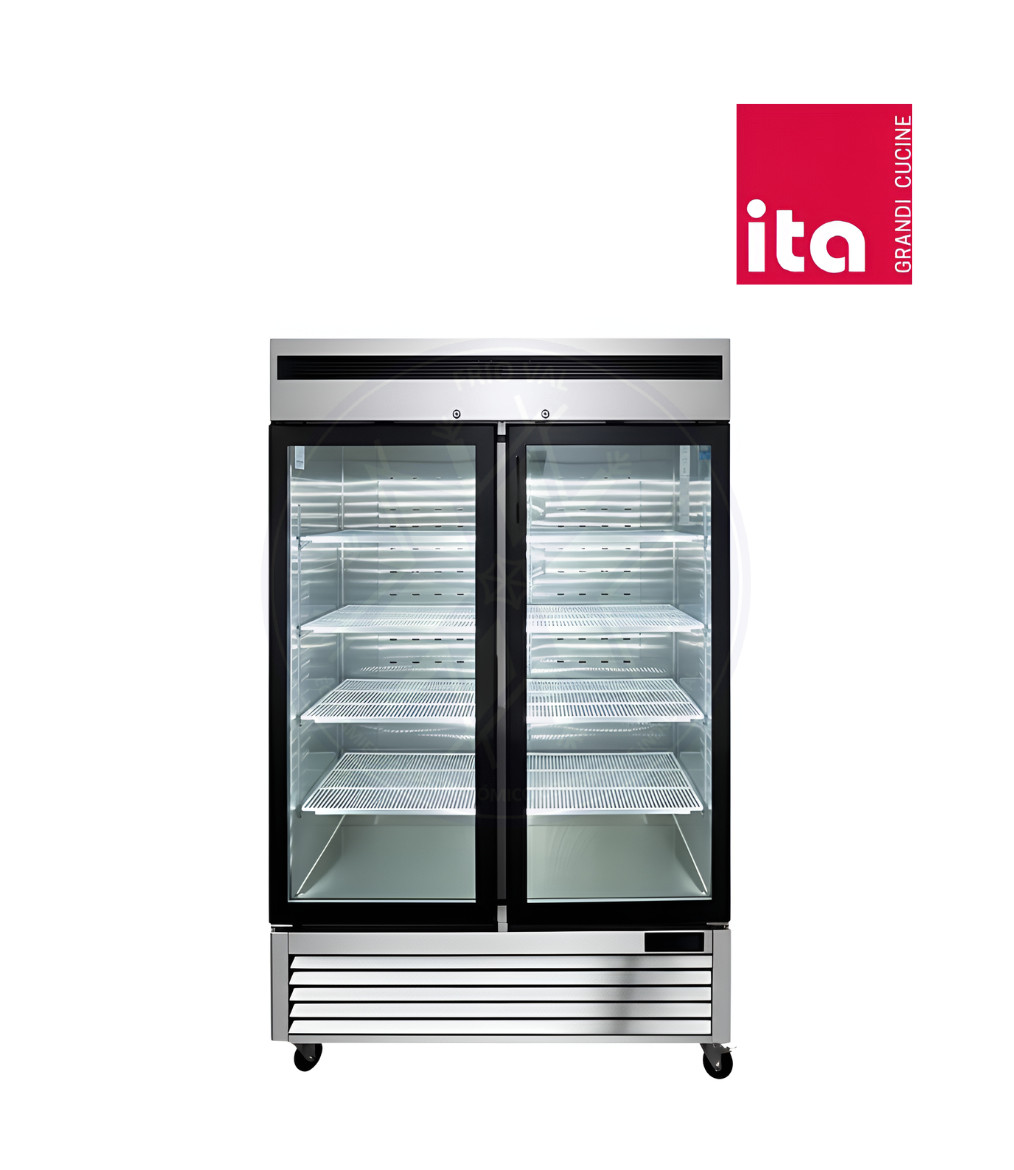 Congelador 1335 lt Vertical 2 Puertas Vidrio Ita - Imagen 2