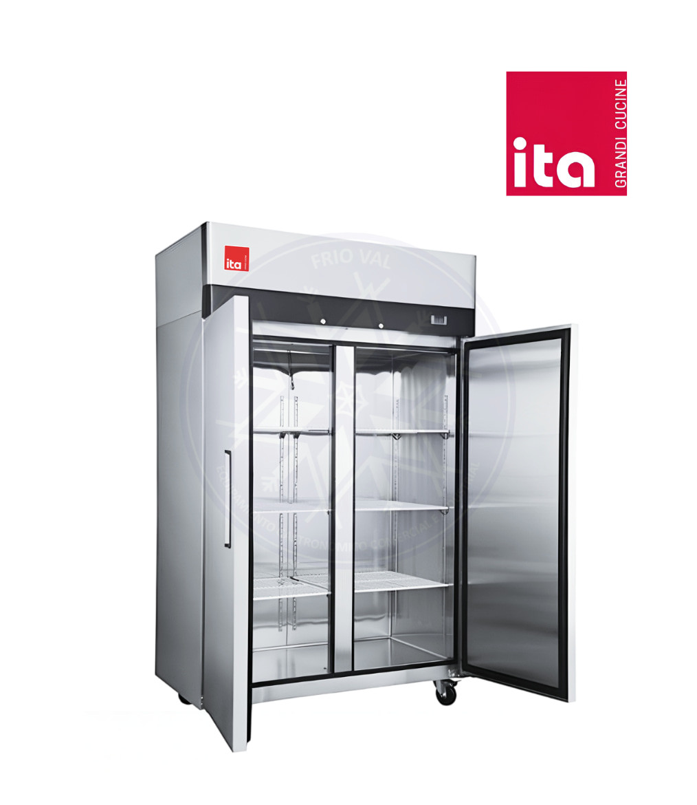 Congelador 815 lt Vertical 2 Puertas Acero Ita - Imagen 2