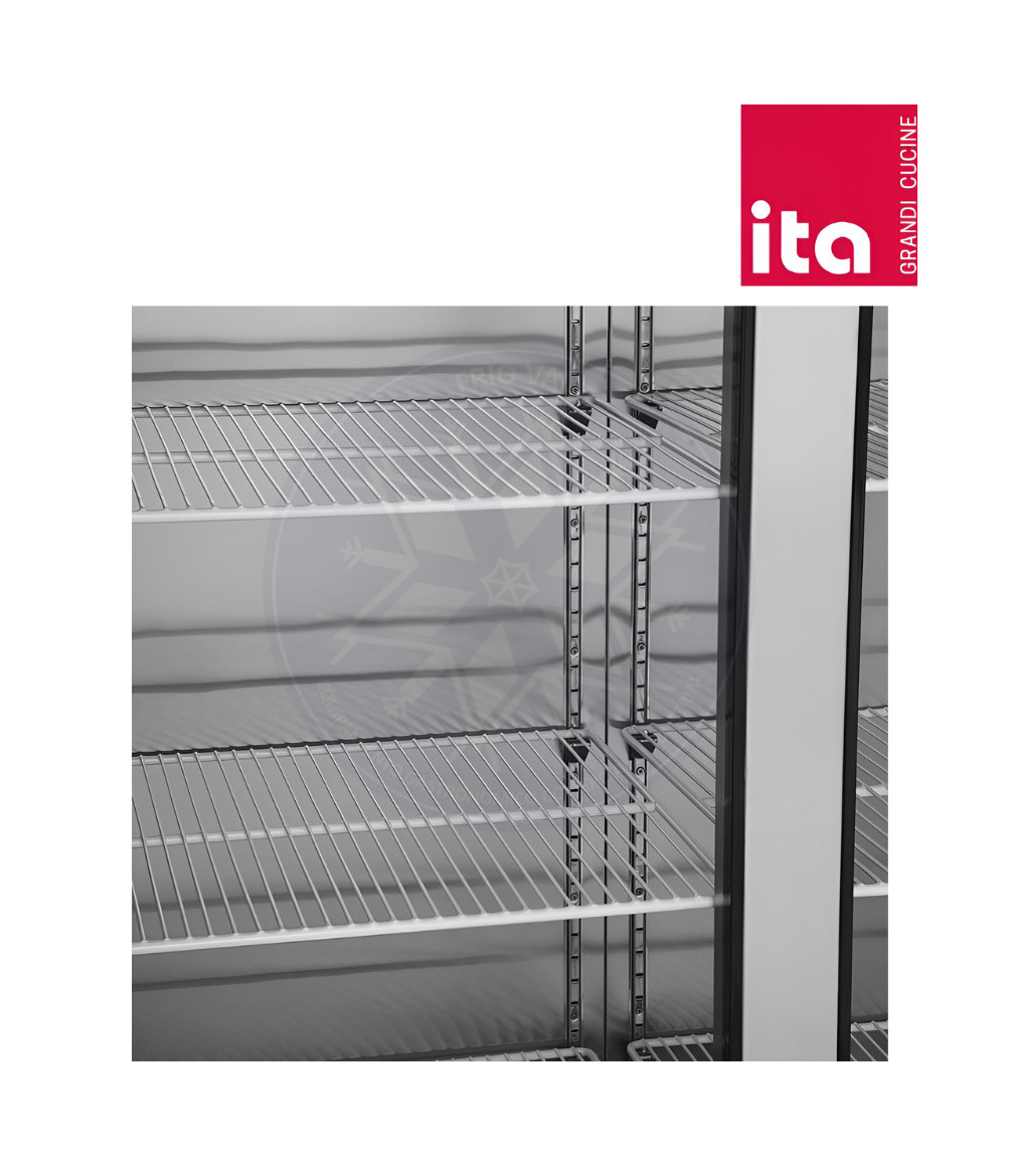 Congelador 815 lt Vertical 2 Puertas Acero Ita - Imagen 3