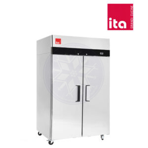 Congelador 815 lt Vertical 2 Puertas Acero Ita