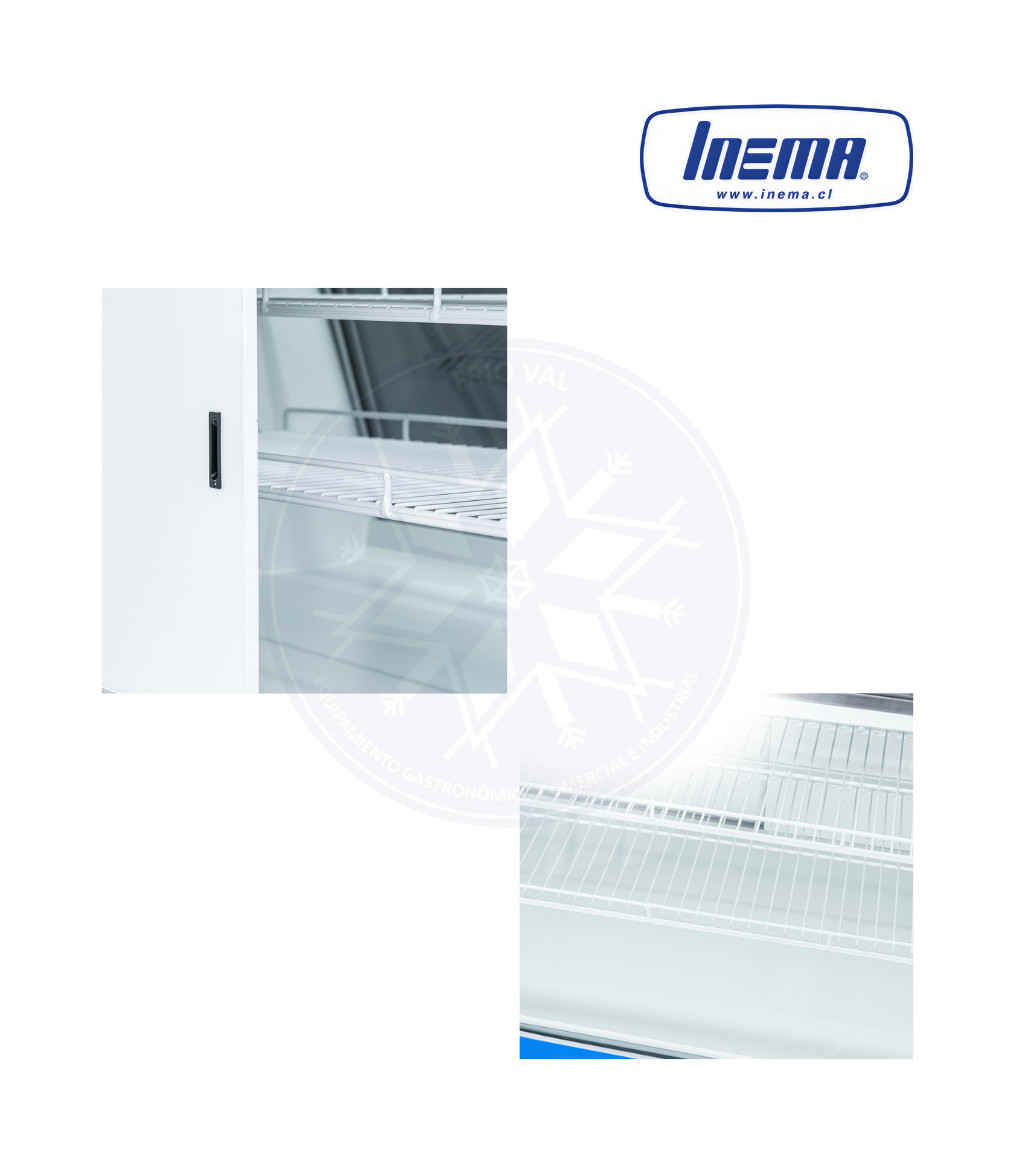Vitrina Refrigerada 1.5 mt Vidrio Recto Inema - Imagen 2
