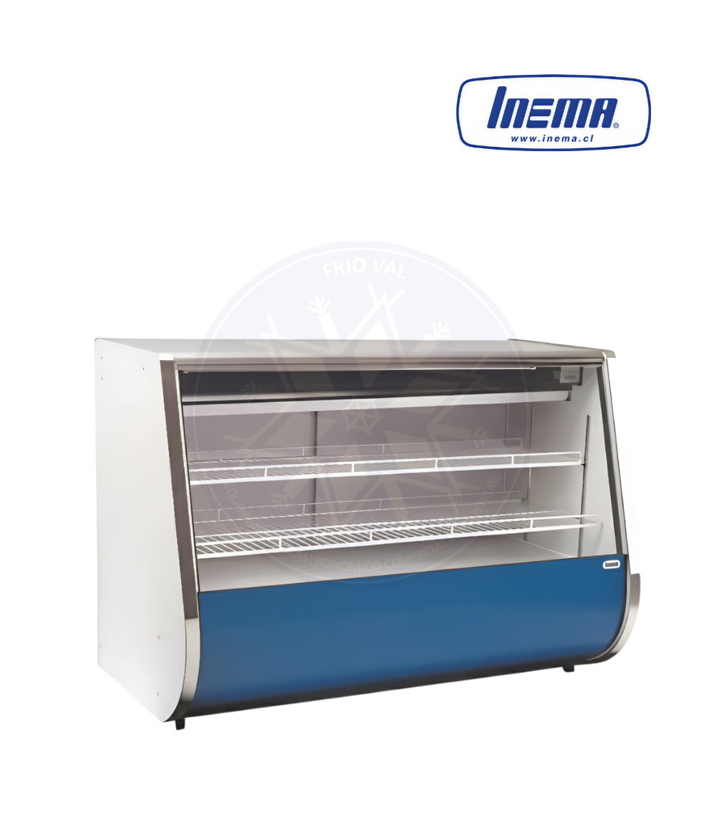 Vitrina Refrigerada 1.5 mt Vidrio Recto Inema - Imagen 4