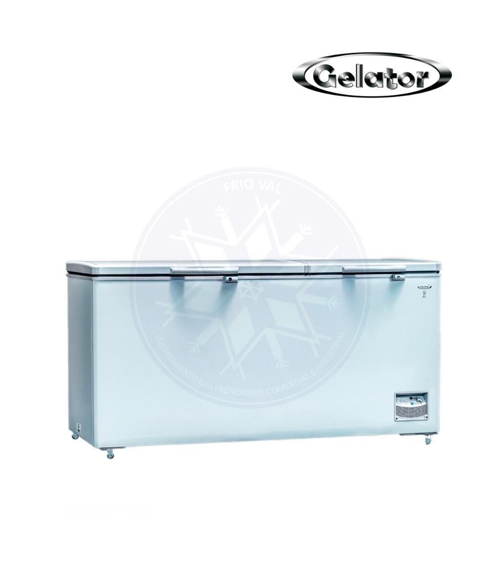 Congelador 600 lt Dual Tapa Dura Gelator