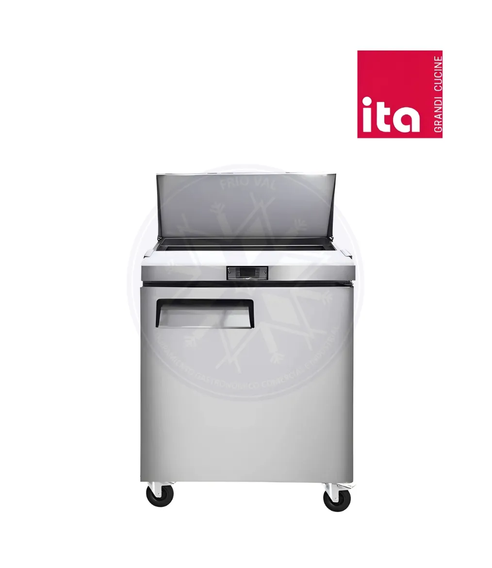 Mesón Saladette 202 lt 8 Depósitos Ita - Imagen 2