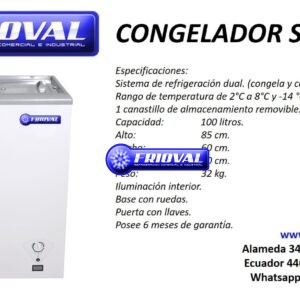 Congelador SD 100 (100 lt)